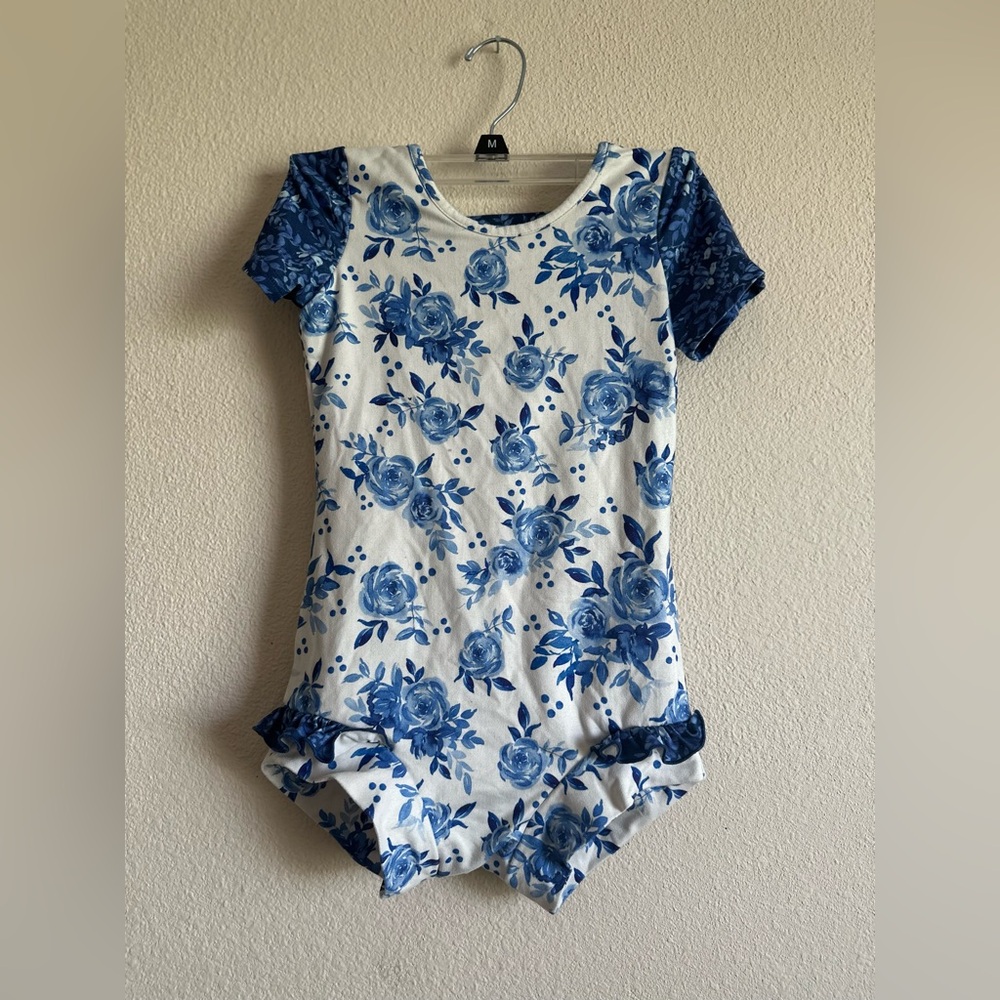 Floral leotard